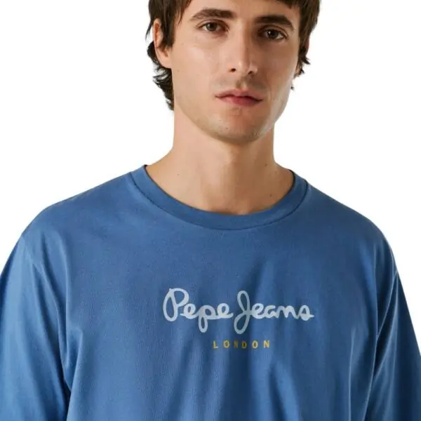 Pepe Jeans - Ανδρικό T-shirt Eggo N PM5010178-576 Μπλε PM5010178-576