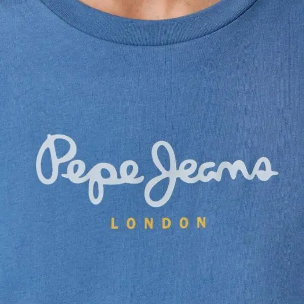 Pepe Jeans - Ανδρικό T-shirt Eggo N PM5010178-576 Μπλε PM5010178-576