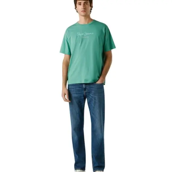 Pepe Jeans - Ανδρικό T-shirt Eggo N PM5010178-671 Πράσινο Ανοιχτό PM5010178-671