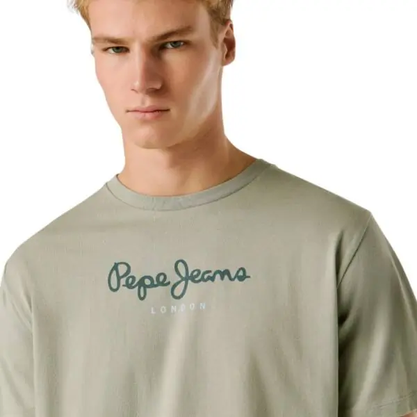 Pepe Jeans - Ανδρικό T-shirt Eggo N PM5010178-701 Λαδί PM5010178-701