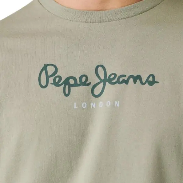Pepe Jeans - Ανδρικό T-shirt Eggo N PM5010178-701 Λαδί PM5010178-701