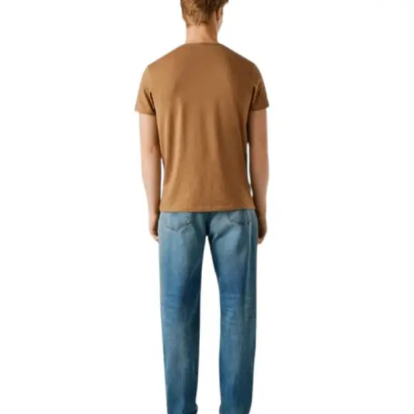 Pepe Jeans - Ανδρικό T-shirt Original Basic PM5010180-850 Καφέ PM5010180-850