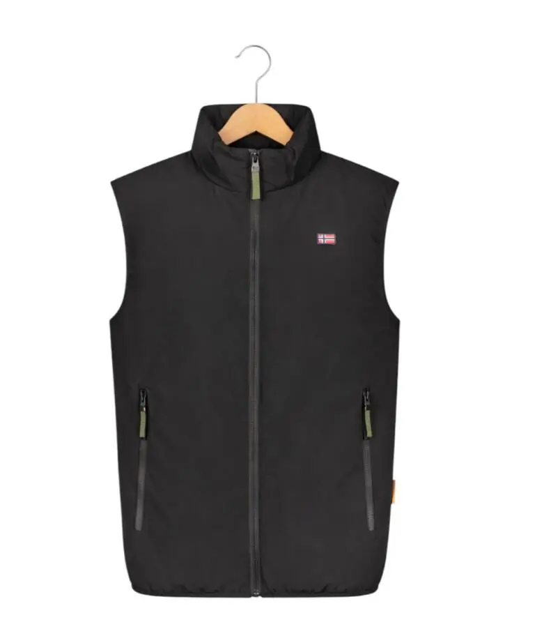 Norway Nautical School - Ανδρικό Αμάνικο Μπουφάν 859122-BLACK Μαύρο