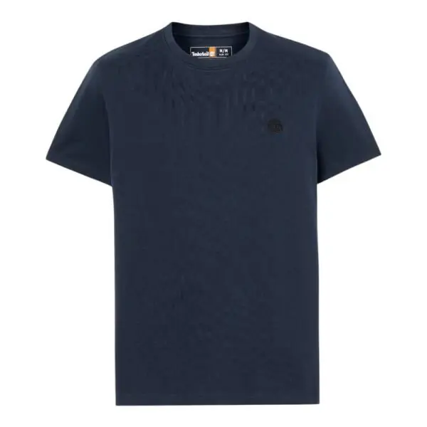 Timberland - Ανδρικό T-shirt SS Dunstan River Jersey Crew Tee Slim Fit TB0A2BPR-Z02 Μπλε Σκούρο TB0A2BPRZ02