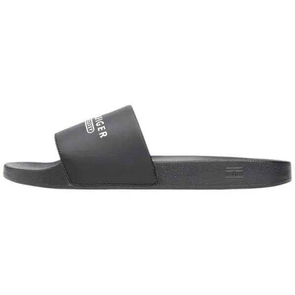 Tommy Hilfiger - Ανδρικές Παντόφλες Raised Pool Slide FM0FM05761-BDS Μαύρο FM0FM05761-BDS