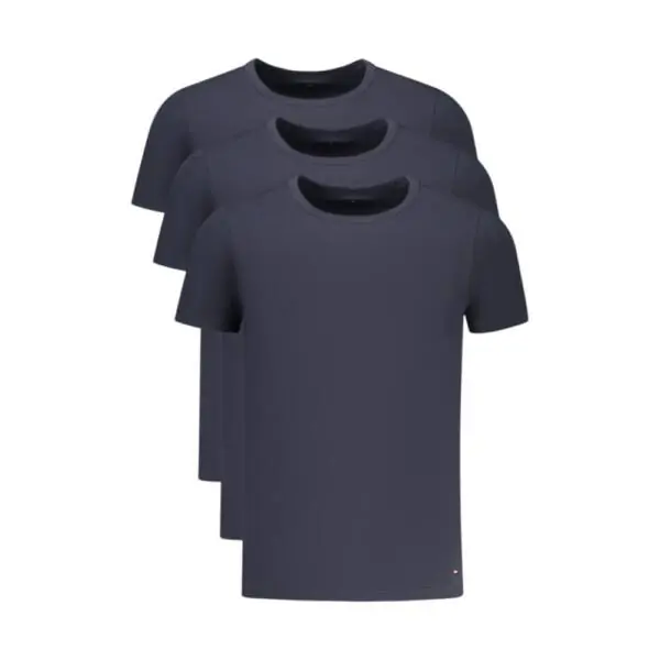 Tommy Hilfiger - Ανδρικές Φανέλες Κοντομάνικες Premium Essentials Crew Neck 3Pack UM0UM03724-0UF Μπλε Σκούρο UM0UM03724-0UF