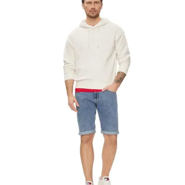 Tommy Hilfiger - Ανδρική Βερμούδα Σορτς Ronnie Slim Fit DM0DM19155-1A4 Μπλε DM0DM19155-1A4