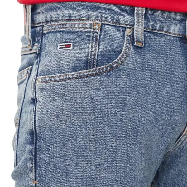 Tommy Hilfiger - Ανδρική Βερμούδα Σορτς Ronnie Slim Fit DM0DM19155-1A4 Μπλε DM0DM19155-1A4