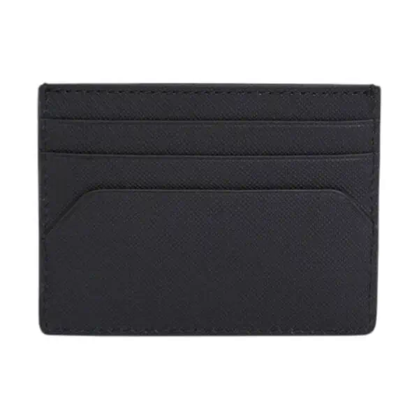 Tommy Hilfiger - Ανδρική θήκη καρτών Th Monotype cc Holder AM0AM10980-BDS Μαύρο AM0AM10980-BDS