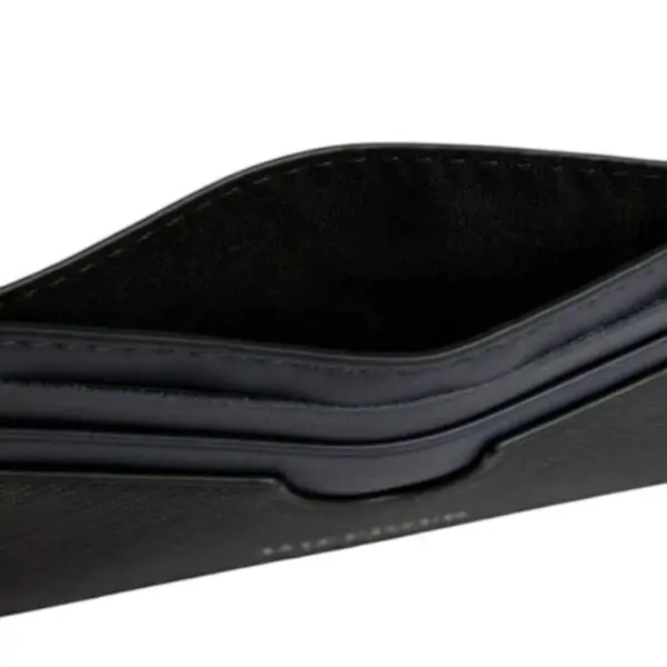 Tommy Hilfiger - Ανδρική θήκη καρτών Th Saffiano Cc Holder AM0AM12193-BDS Μαύρο AM0AM12193-BDS
