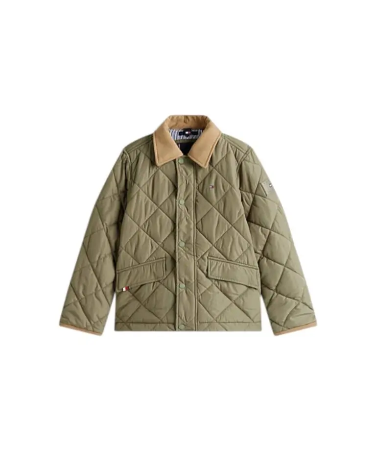Tommy Hilfiger - Παιδικό Μπουφάν KB0KB09814-PLI Χακί