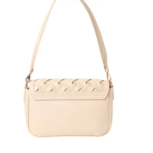 Valentino Bags - Γυναικεία Τσάντα Ώμου Ennis VBS9UA09-991 Μπεζ VBS9UA09-991