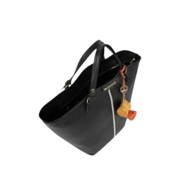 Valentino Bags - Γυναικεία Τσάντα Ώμου Hybris Re Tote Bag VBS9OV04-001 Μαύρο VBS9OV04-001