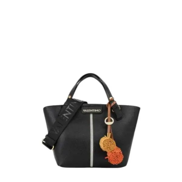 Valentino Bags - Γυναικεία Τσάντα Ώμου Hybris Re Tote Bag VBS9OV04-001 Μαύρο