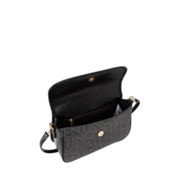 Valentino Bags - Γυναικεία Τσάντα Ώμου Regina Re VBS9IS09-001 Μαύρο VBS9IS09-001