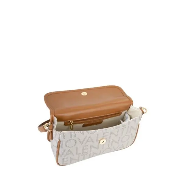 Valentino Bags - Γυναικεία Τσάντα Ώμου Regina Re VBS9IS09-192 Μπεζ VBS9IS09-192