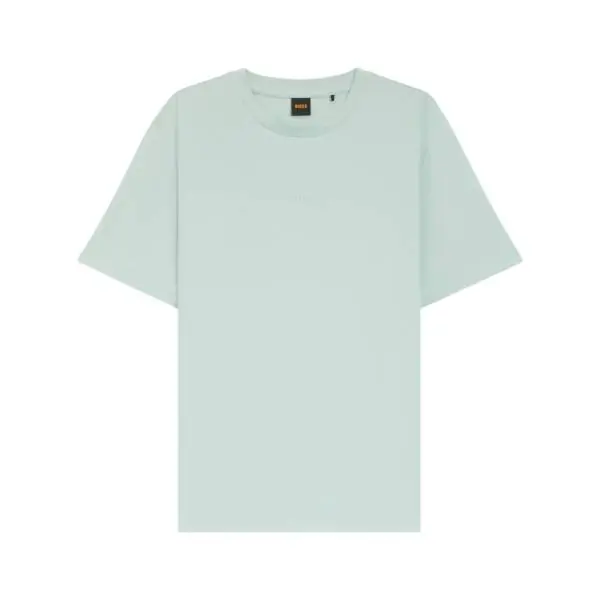 Hugo Boss - Ανδρικό T-shirt Tchup Relaxed Fit 50473278-447 Πράσινο Ανοιχτό 50473278-447