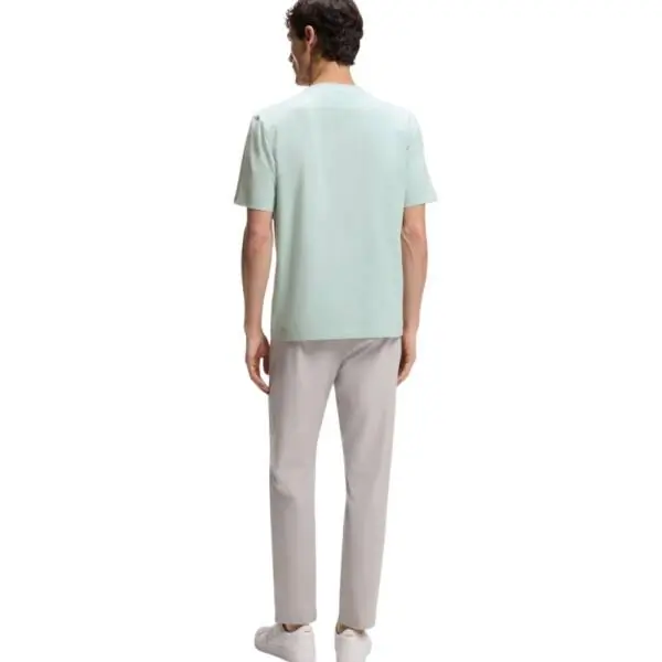 Hugo Boss - Ανδρικό T-shirt Tchup Relaxed Fit 50473278-447 Πράσινο Ανοιχτό 50473278-447