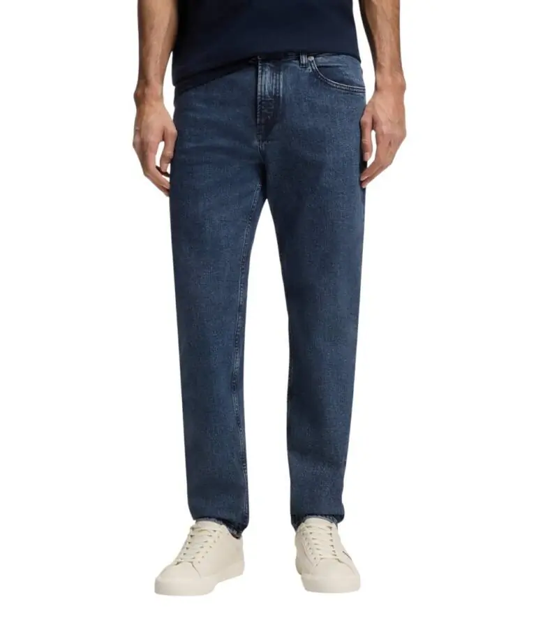 Hugo Boss - Ανδρικό Παντελόνι Τζιν Re Maine Bo comfort-stretch 50559869-424 Μπλε Σκούρο
