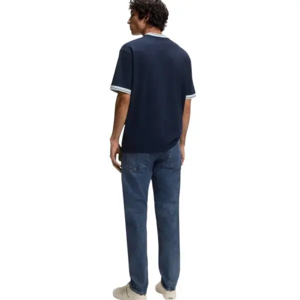 Hugo Boss - Ανδρικό Παντελόνι Τζιν Re Maine Bo comfort-stretch 50559869-424 Μπλε Σκούρο 50559869-424