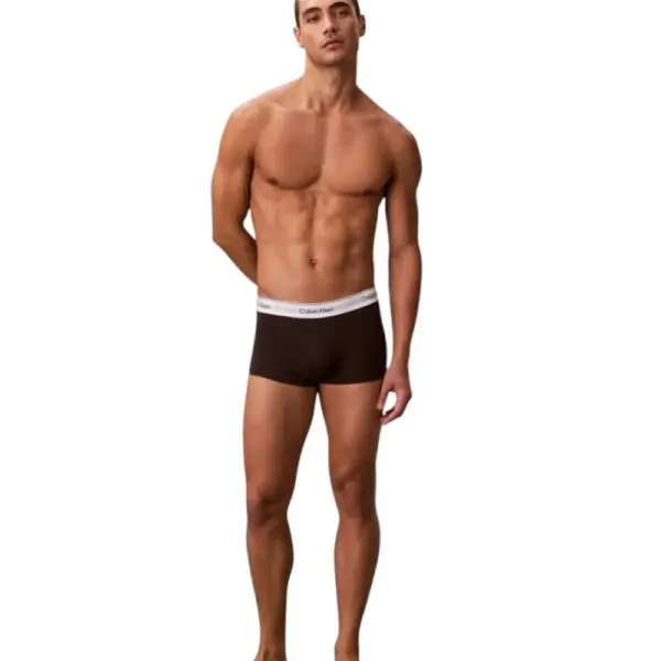 Calvin Klein - Ανδρικά Μποξεράκια 3Pack Icon Cotton Stretch LV00NB4389-3TH Μαύρο LV00NB4389-3TH