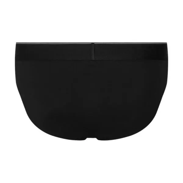 Calvin Klein - Ανδρικά Σλιπ 3Pack Graphic Monogram Cotton Stretch LV00NB4471-UB1 Μαύρο LV00NB4471-UB1