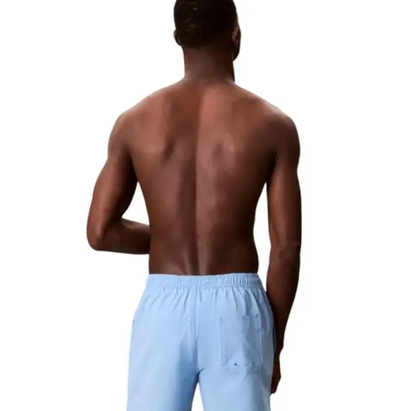 Calvin Klein - Ανδρικό Μαγιό Σορτς Core Solid LV00N61002-5F8 Γαλάζιο LV00N61002-5F8