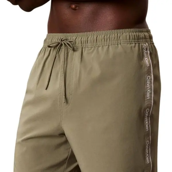 Calvin Klein - Ανδρικό Μαγιό Σορτς Core Solid LV00N61002-LDI Πράσινο LV00N61002-LDI