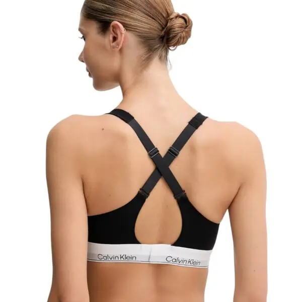 Calvin Klein - Γυναικείο Μπουστάκι Icon 2 Pack LV00QF8494-3WF Μαύρο/Μπλε LV00QF8494-3WF