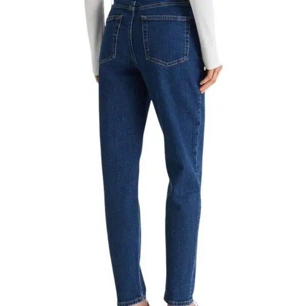 Calvin Klein - Γυναικείο Παντελόνι Jean Ck Mom Fit LV047F492G-E5D Μπλε LV047F492G-E5D