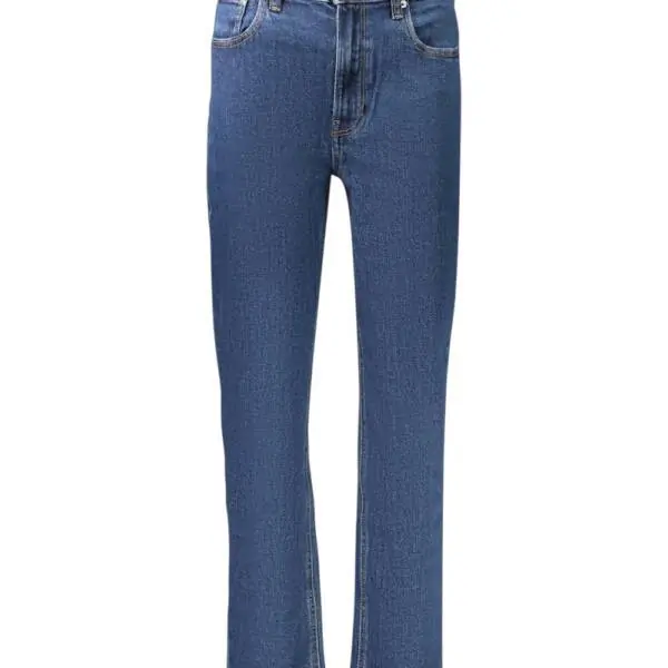 Calvin Klein - Γυναικείο Παντελόνι Jean Ck Mom Fit LV047F492G-E5D Μπλε