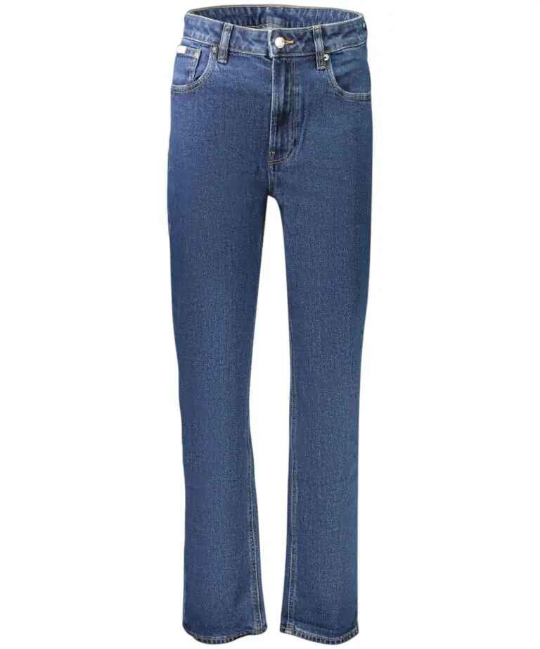 Calvin Klein - Γυναικείο Παντελόνι Jean Ck Mom Fit LV047F492G-E5D Μπλε