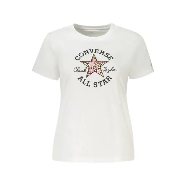 Converse - Παιδικό T-Shirt 4CF829-001 Λευκό