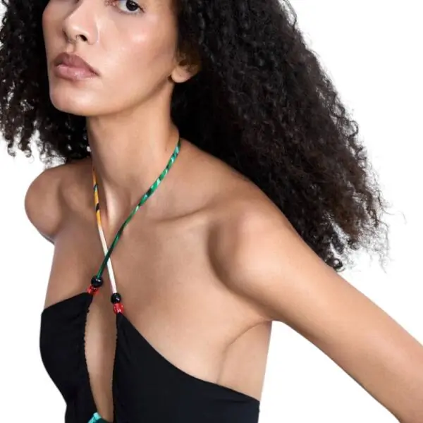 Desigual - Γυναικείο Φόρεμα Swim Daikiri Cord 26SWVW63-2000 Μαύρο 26SWVW63-2000