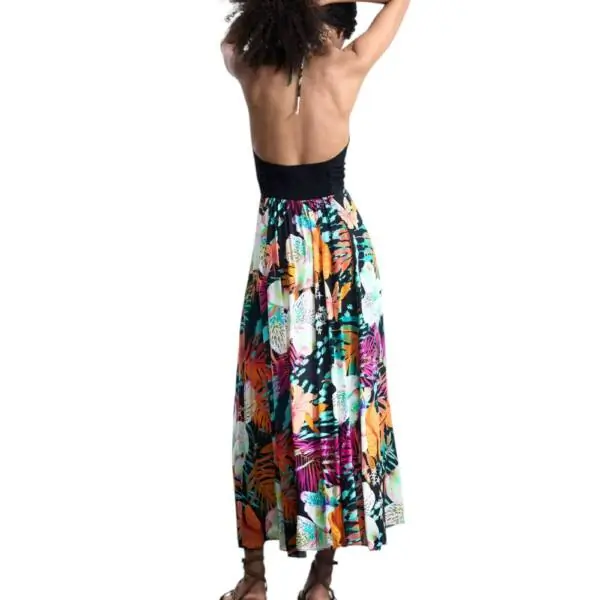 Desigual - Γυναικείο Φόρεμα Swim Daikiri Cord 26SWVW63-2000 Μαύρο 26SWVW63-2000