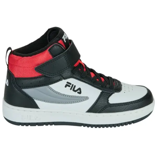 Fila - Παιδικά Sneakers Regan F Mid FFK0229-13366 Μαύρο/Κόκκινο/Γκρι