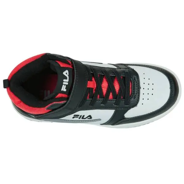Fila - Παιδικά Sneakers Regan F Mid FFK0229-13366 Μαύρο/Κόκκινο/Γκρι FFK0229-13366