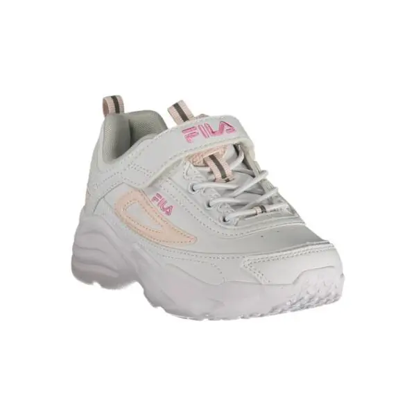 Fila - Παιδικά Sneakers Skye V Kids FFK0268-13500 Λευκό/Ροζ FFK0268-13500