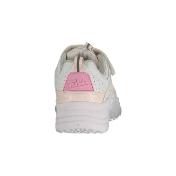 Fila - Παιδικά Sneakers Skye V Kids FFK0268-13500 Λευκό/Ροζ FFK0268-13500