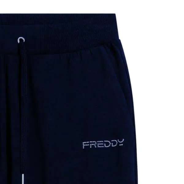 Freddy - Γυναικεία Αθλητική Βερμούδα Corsair-length Capri S26WCRP17-B109 Μπλε Ναυτικό S26WCRP17-B109