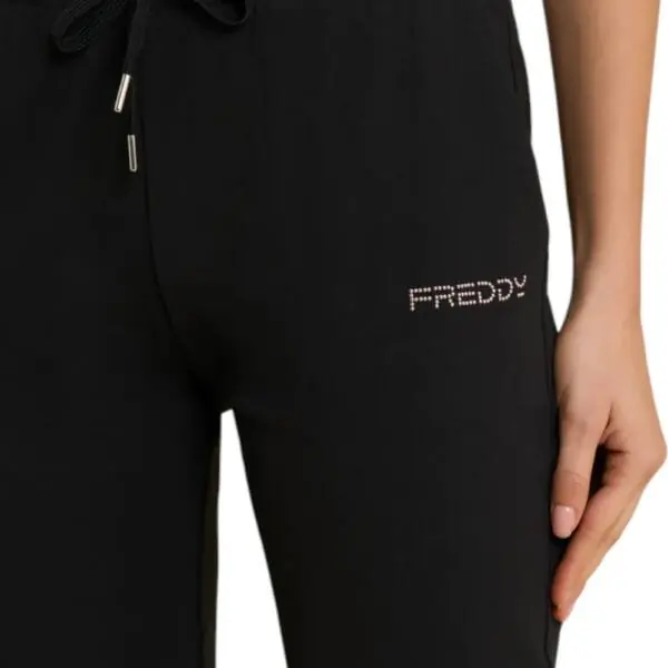 Freddy - Γυναικεία Αθλητική Βερμούδα Corsair-length Capri S26WCRP17-N Μαύρο S26WCRP17-N