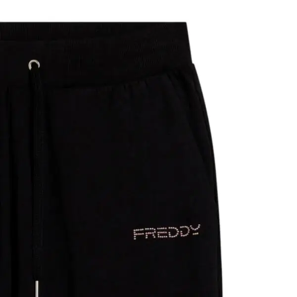 Freddy - Γυναικεία Αθλητική Βερμούδα Corsair-length Capri S26WCRP17-N Μαύρο S26WCRP17-N