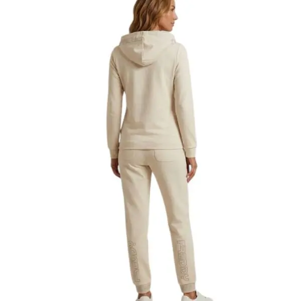 Freddy - Γυναικεία Ζακέτα Φούτερ Zip Rounded Waistband F25WCRS3-W50 Λευκό F25WCRS3-W50
