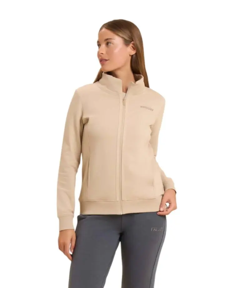 Freddy - Γυναικεία Ζακέτα Φούτερ Zip Turtleneck F25WCRS4-Z44 Μπεζ