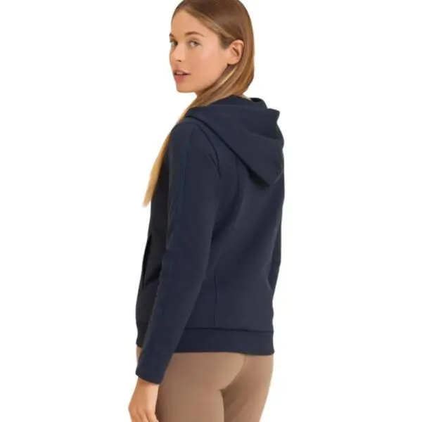 Freddy - Γυναικεία Ζακέτα Φούτερ zip hoodie with logoed band F25WCRS2-B109 Μπλε F25WCRS2-B109