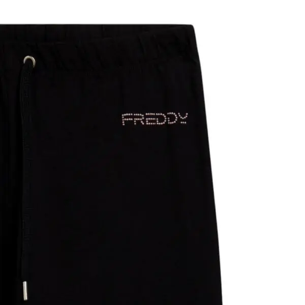 Freddy - Γυναικείο Αθλητικό Παντελόνι Αthletic Τrousers Regular Fit S26WCRP8-N Μαύρο S26WCRP8-N