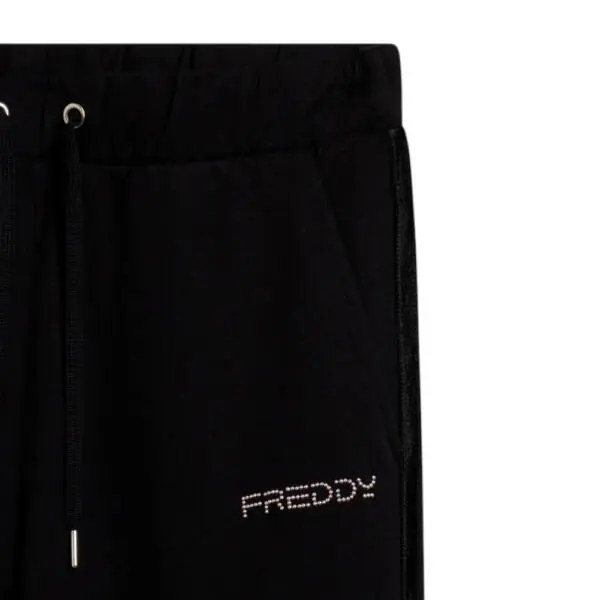 Freddy - Γυναικείο Αθλητικό Παντελόνι Φόρμας S26WCRP22-N Μαύρο S26WCRP22-N
