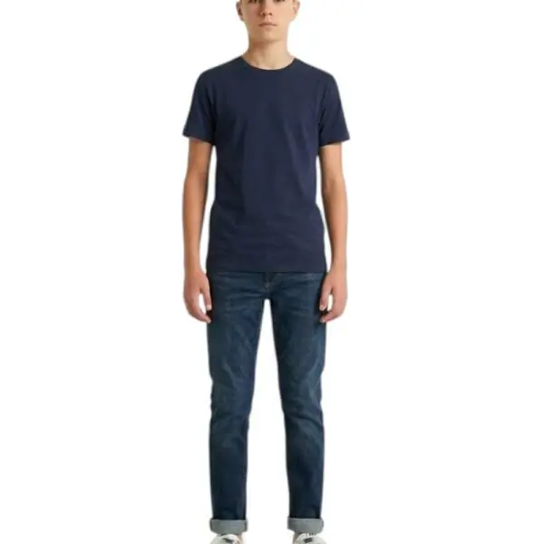 Gas - Παιδικά Sneakers Kewin Kid LTX GAK614210-0081 Λευκό/Ασημί GAK614210-0081