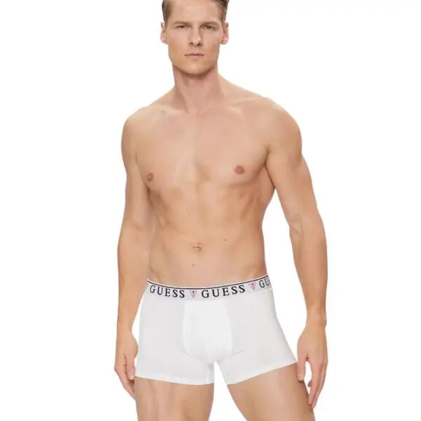 Guess - Ανδρικά Μποξεράκια 3Pack U97G01KCD31-A009 Λευκό U97G01KCD31-A009