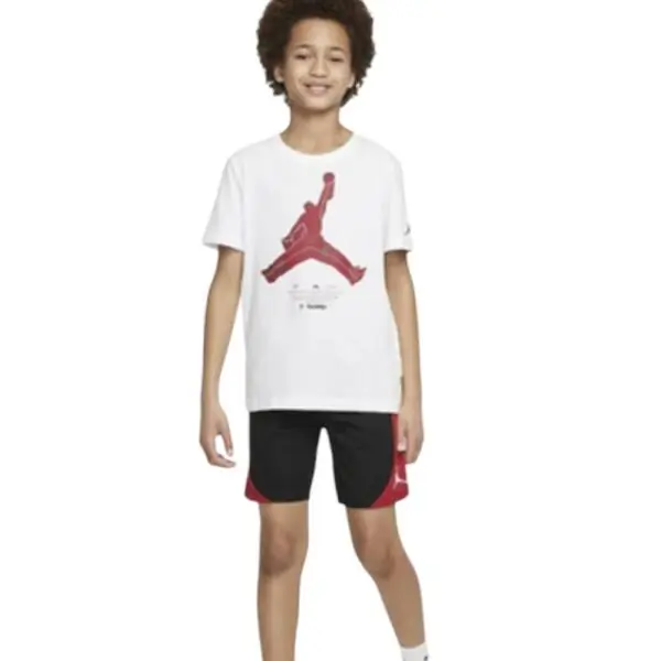 Jordan - Παιδικό Αθλητικό Σορτς Jumpman 45B486-023 Μαύρο 45B486-023